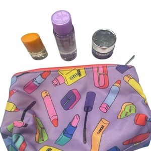 Clinique Makeup Bag with Skincare Minis